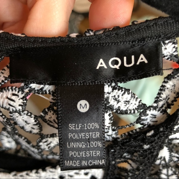 Aqua dress size medium dress - Picture 3 of 3